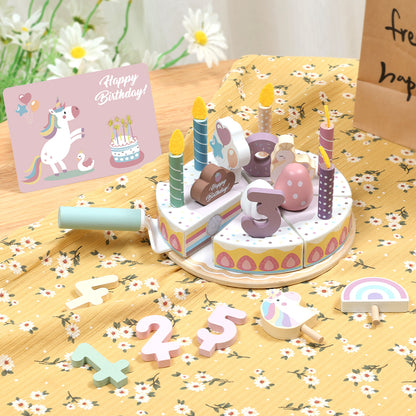 TOOKY TOY Birthday Cake Set---TP541