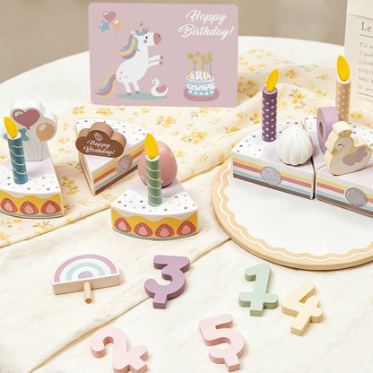 TOOKY TOY Birthday Cake Set---TP541