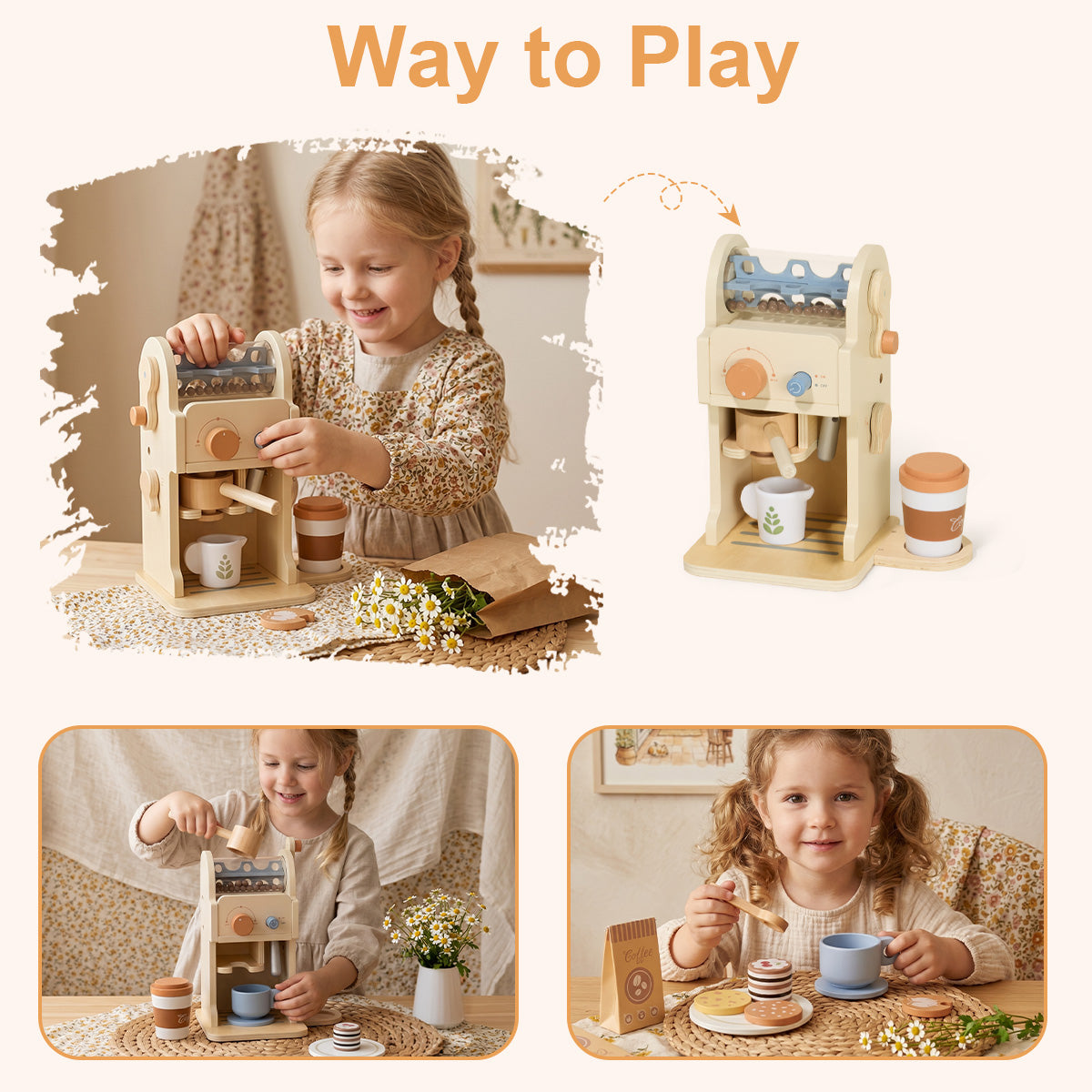 TOOKY TOY Coffee Machine ---TP546