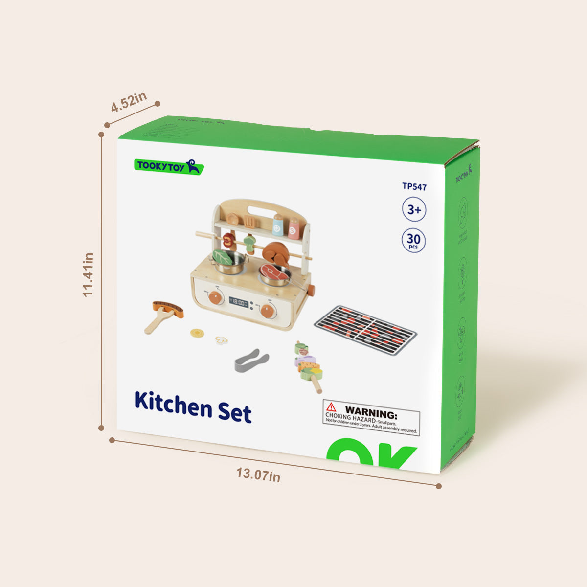 TOOKY TOY Kitchen Set---TP547