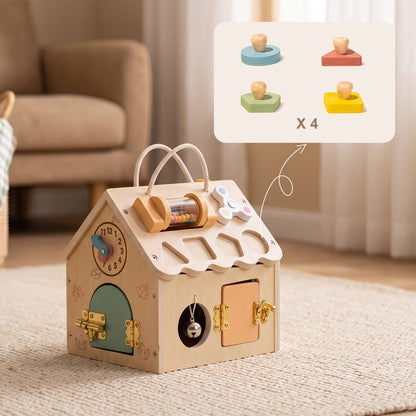 TOOKY TOY Busy House - Small---TP550