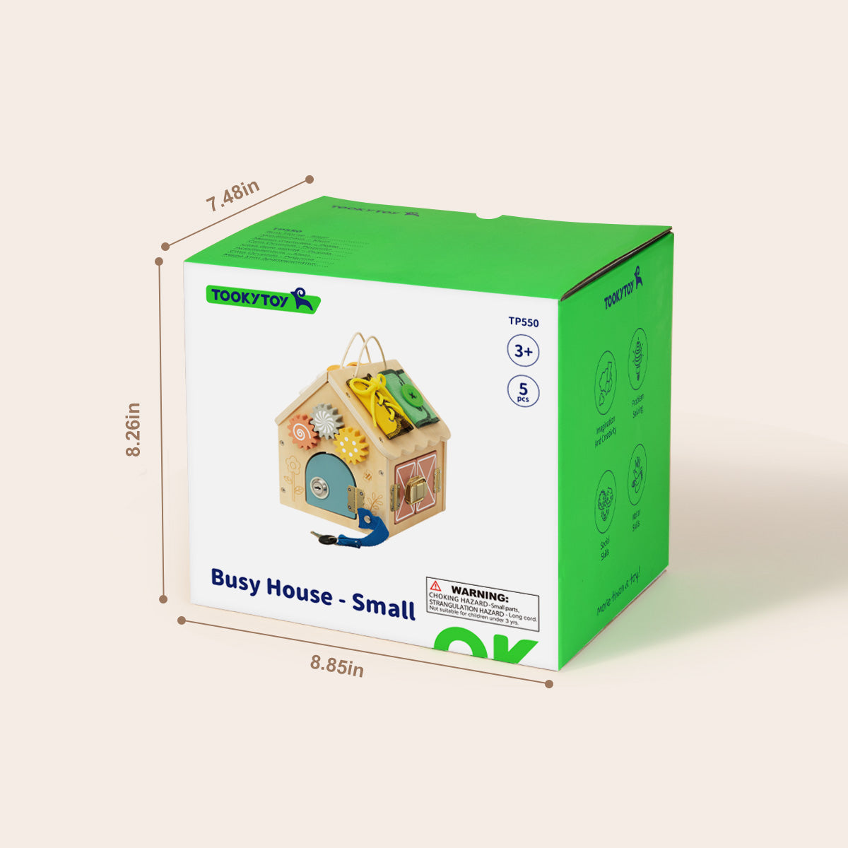 TOOKY TOY Busy House - Small---TP550