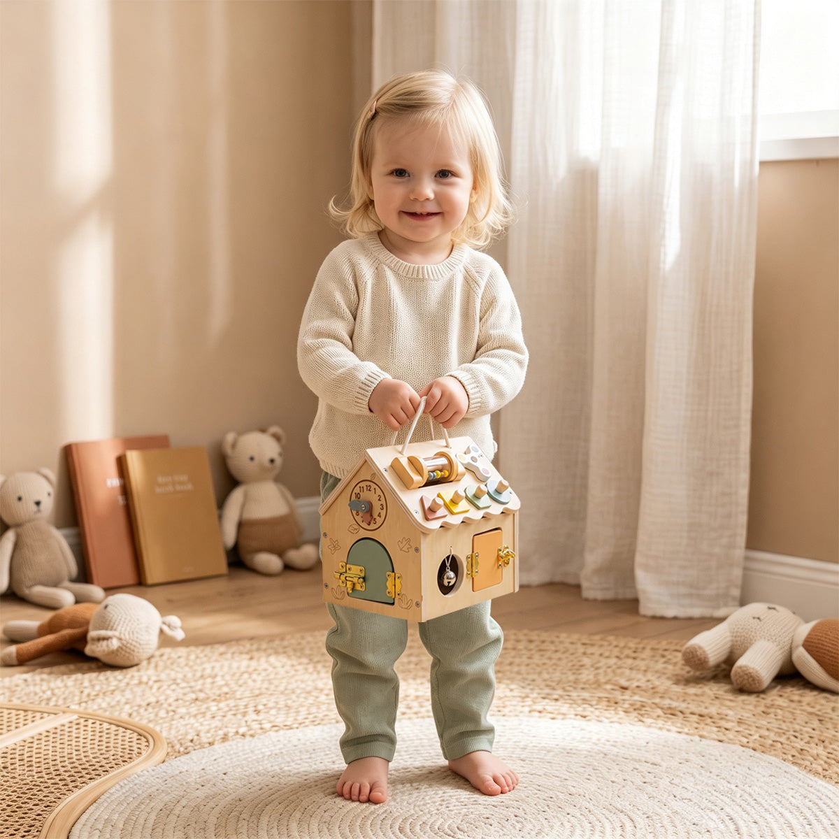 TOOKY TOY Busy House - Small---TP550