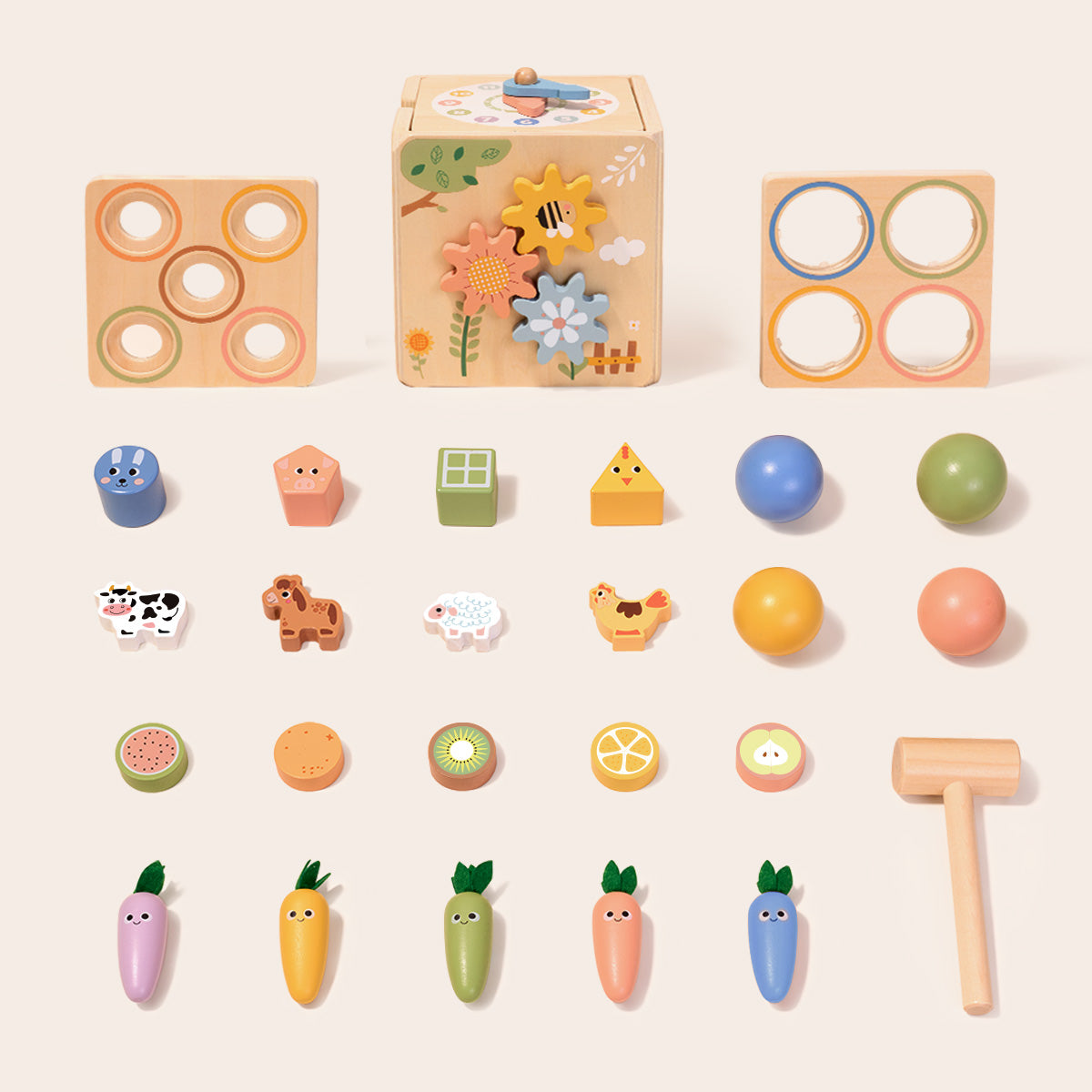 TOOKY TOY Activity Cube---TP551