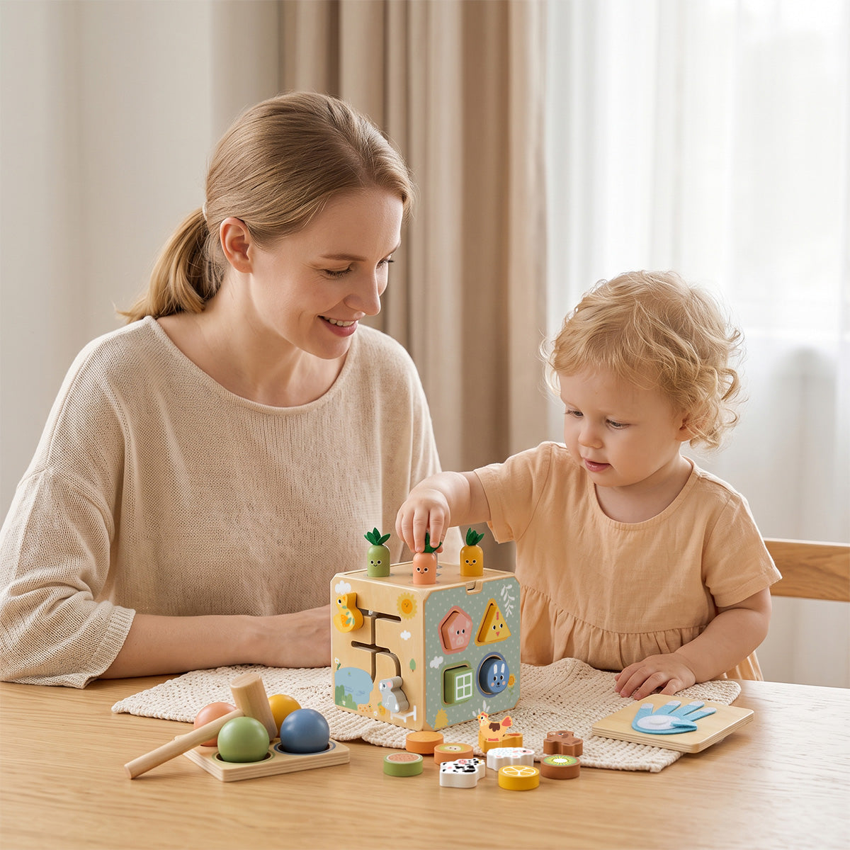 TOOKY TOY Activity Cube---TP551