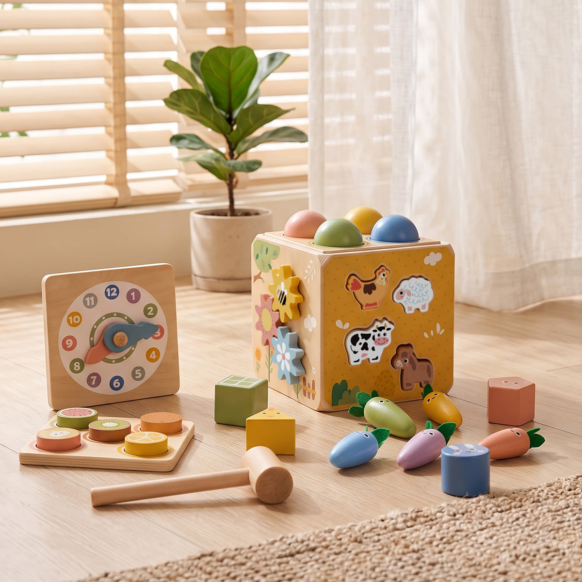 TOOKY TOY Activity Cube---TP551