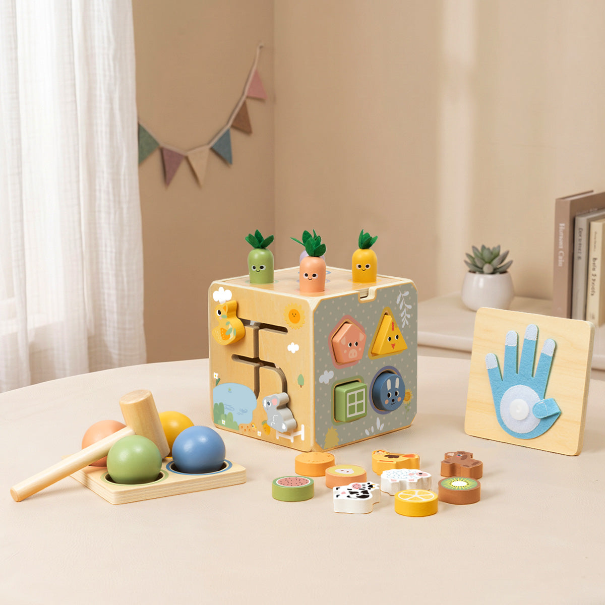 TOOKY TOY Activity Cube---TP551