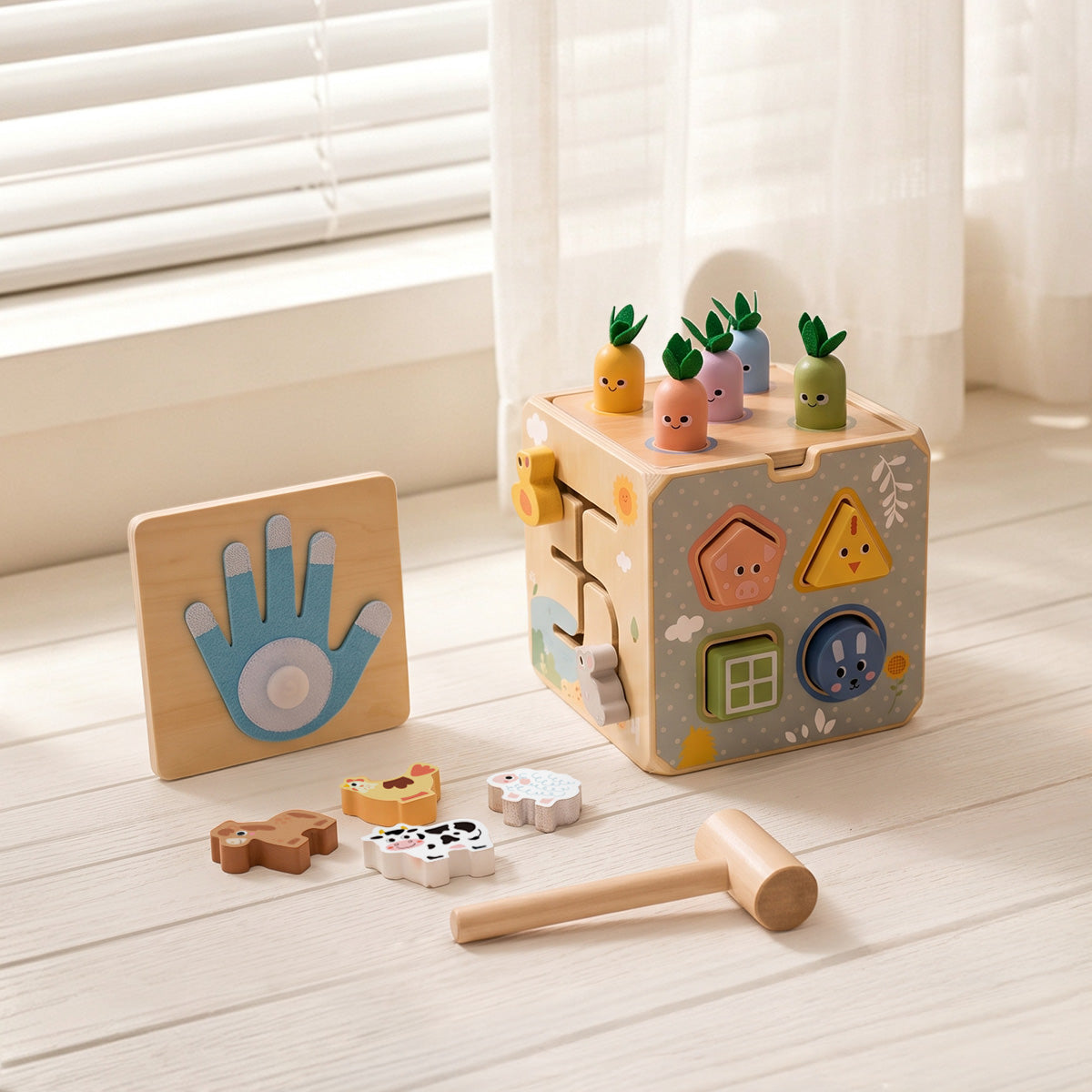 TOOKY TOY Activity Cube---TP551