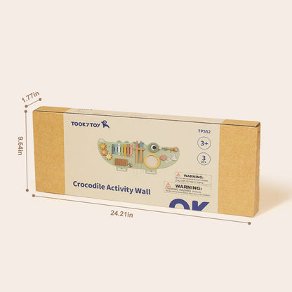 TOOKY TOY Crocodile Activity Wall---TP552