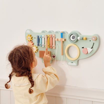 TOOKY TOY Crocodile Activity Wall---TP552
