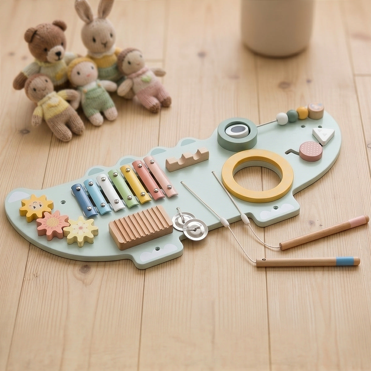 TOOKY TOY Crocodile Activity Wall---TP552