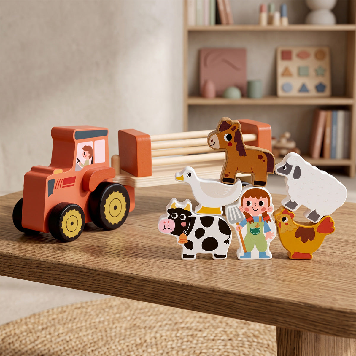 TOOKY TOY Farm Jeep---TP561