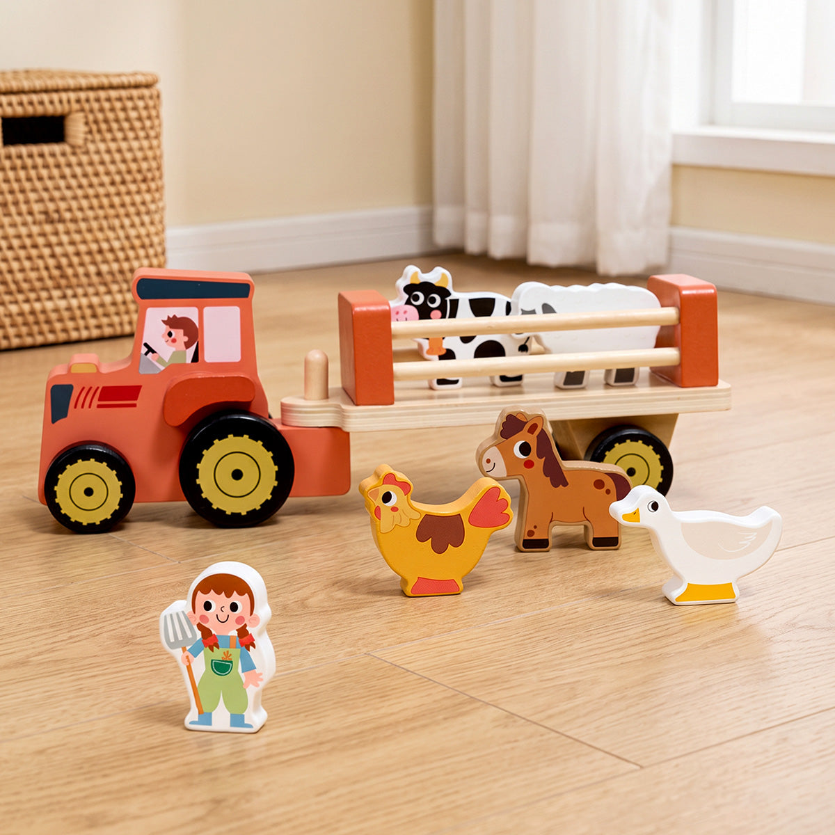 TOOKY TOY Farm Jeep---TP561