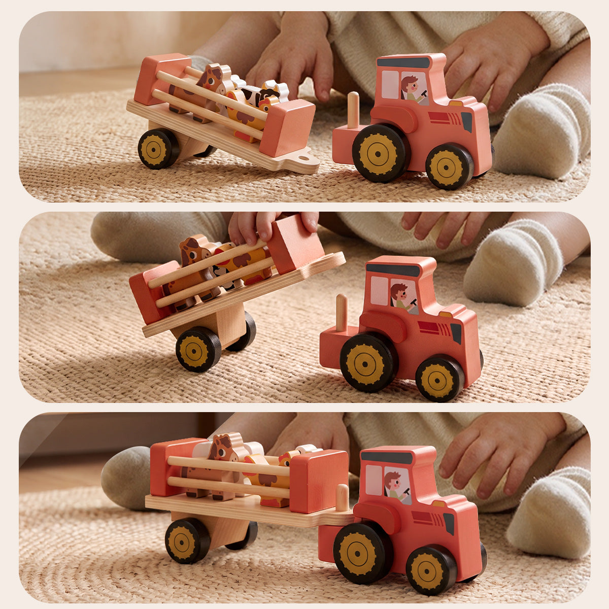 TOOKY TOY Farm Jeep---TP561