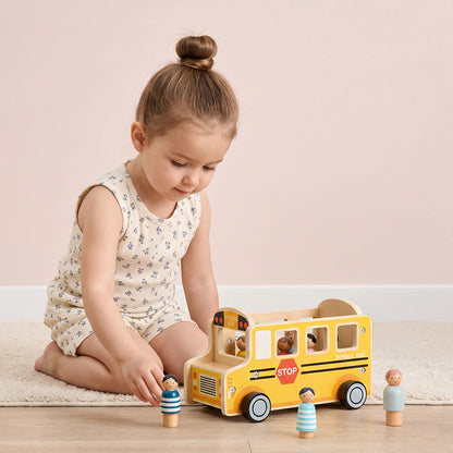 TOOKY TOY School Bus Set---TP562