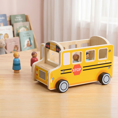 TOOKY TOY School Bus Set---TP562