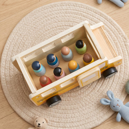TOOKY TOY School Bus Set---TP562