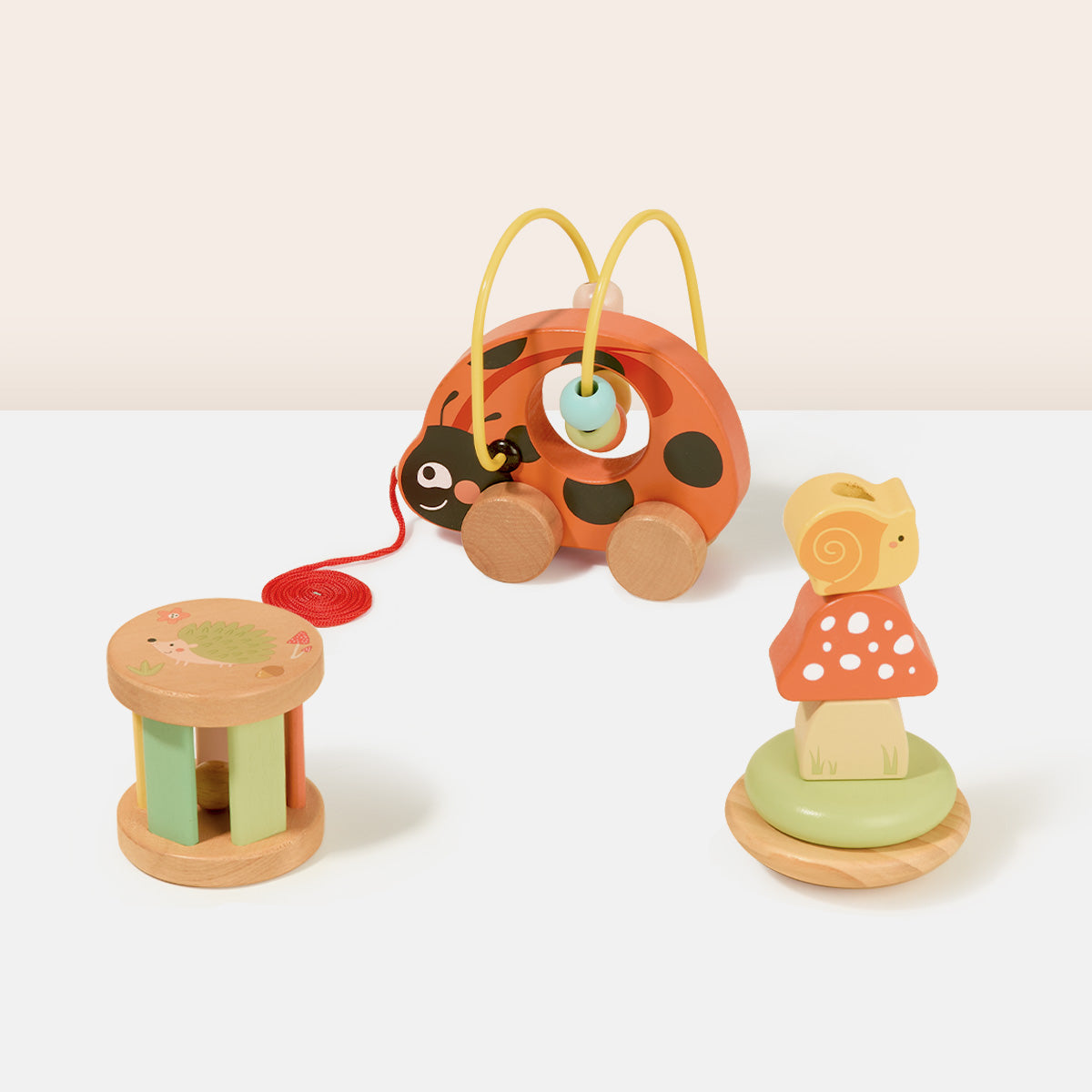TOOKY TOY 3 in 1 Box - Ladybug---TP563