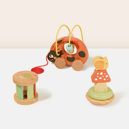 TOOKY TOY 3 in 1 Box - Ladybug---TP563