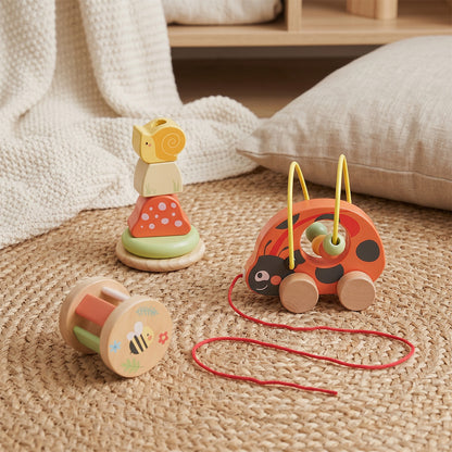 TOOKY TOY 3 in 1 Box - Ladybug---TP563