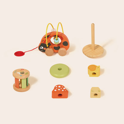 TOOKY TOY 3 in 1 Box - Ladybug---TP563