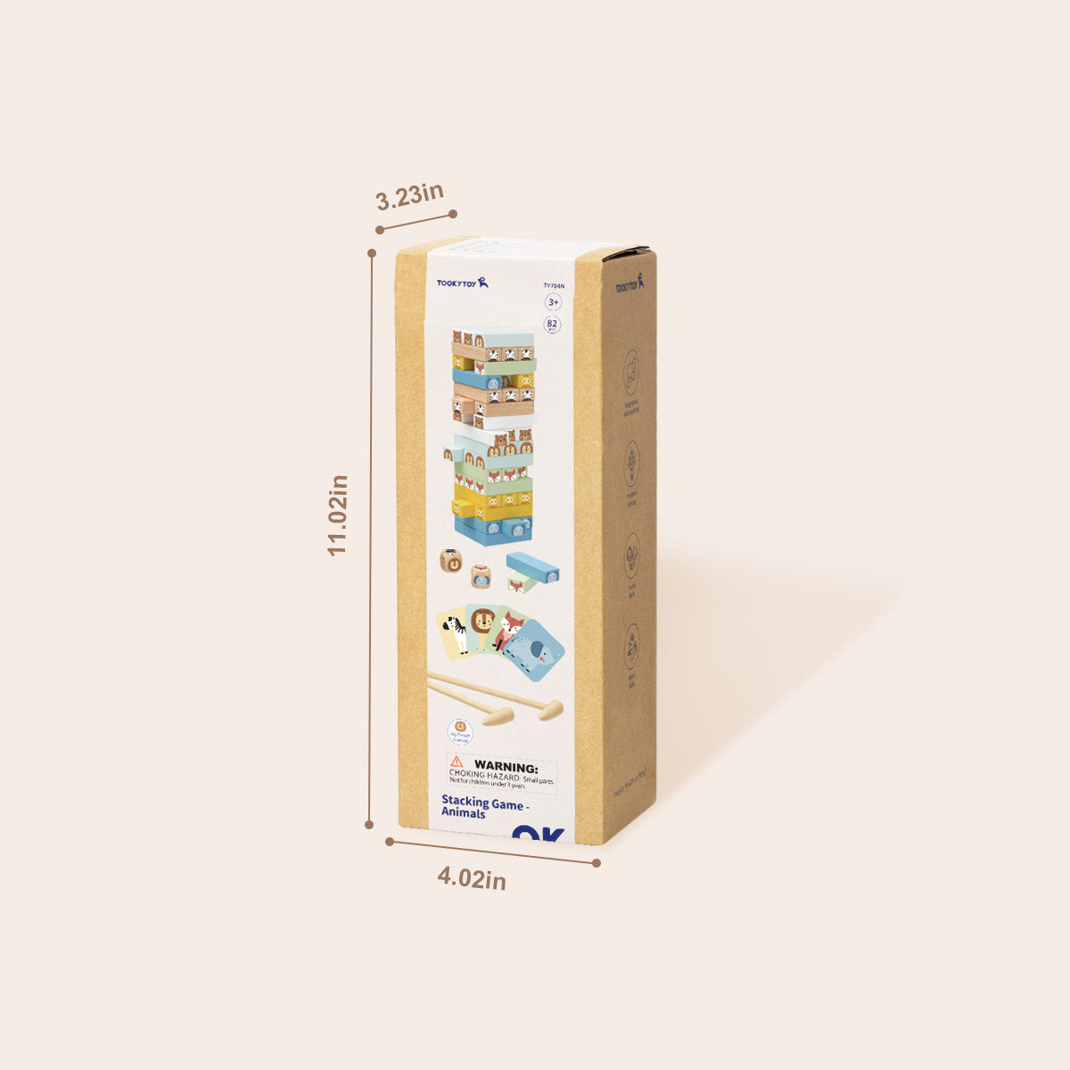 TOOKYTOY Stacking Game - Animals---TY704N