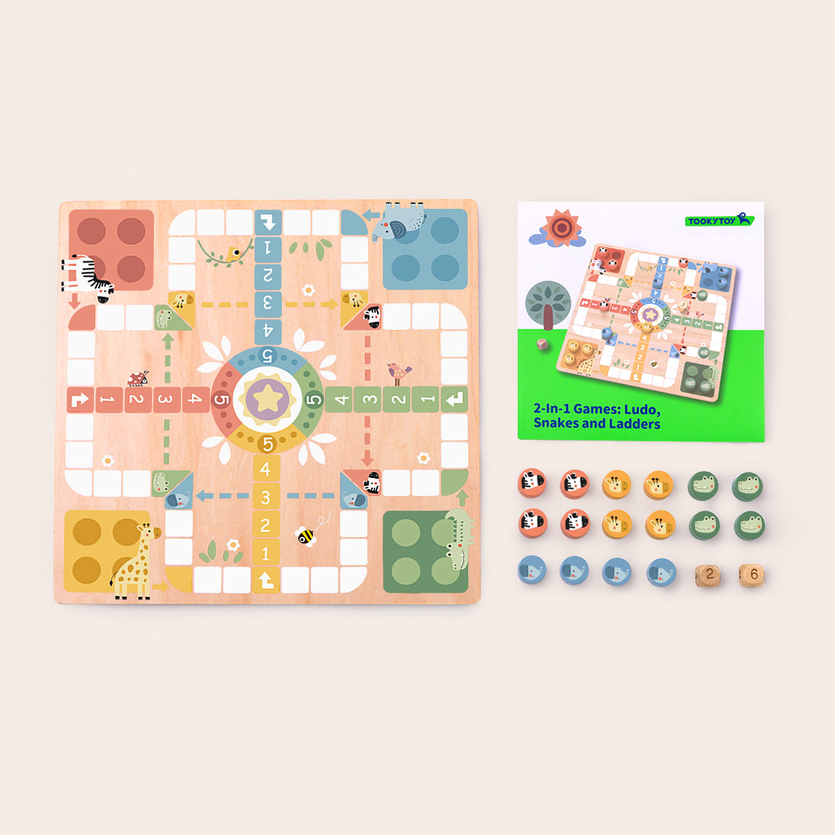 TOOKYTOY 2 in 1 Chess---TY848N